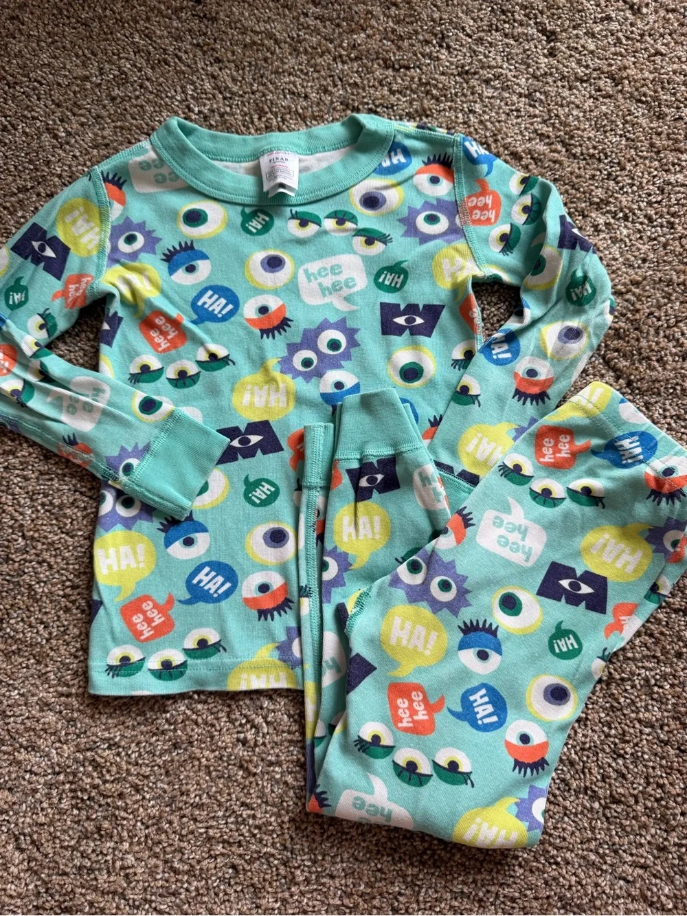 HANNA ANDERSSON Pixar Monsters Inc Pajama Set